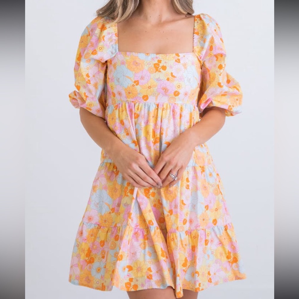 Karlie poplin dress